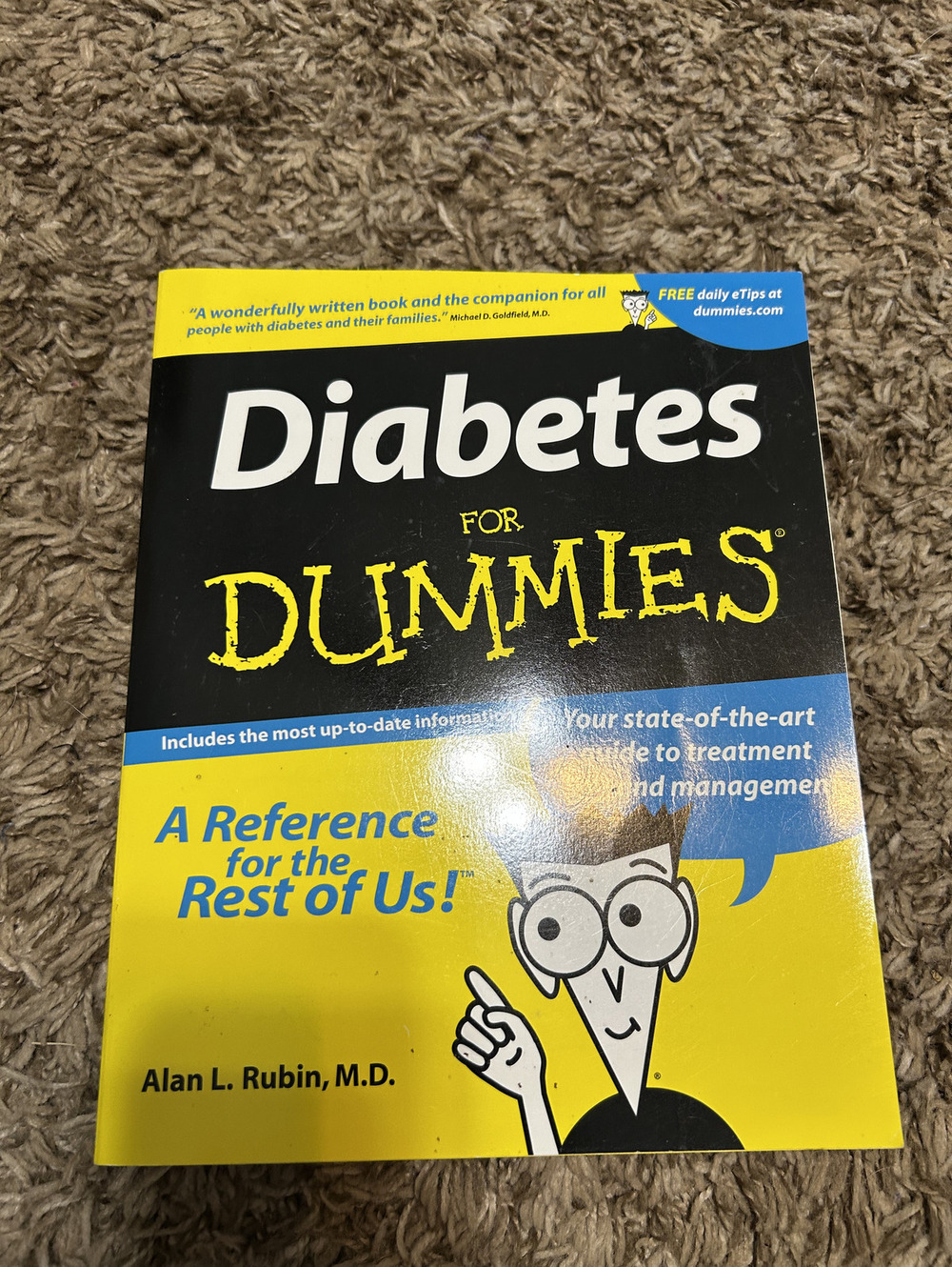 Diabetes For Dummies by Alan L. Rubin, M.D. - Paperback Book